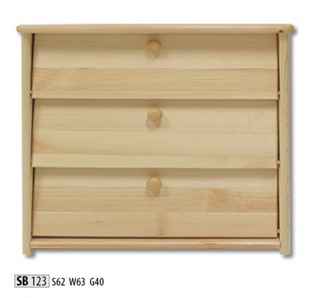 JVmoebel Schubkastenkommode Massiver Schuhschrank aus Echtholz - Schuhkipper und Regal, Made in Europa JVmoebel Schubkastenkommode Massiver Schuhschrank aus Echtholz - Schuhkipper und Regal, Made in Europa von JVmoebel