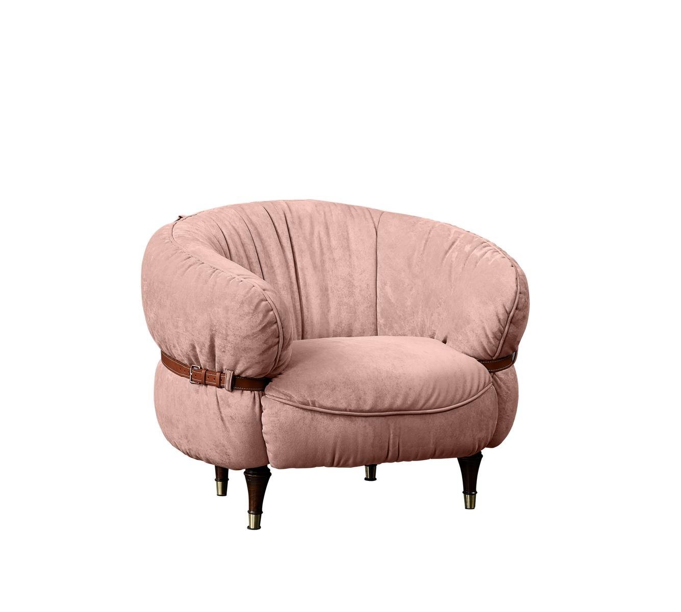 JVmoebel Sessel, Design Sessel Couch Sofa Relax Stoff Lounge Luxus Fernseh Club Polster von JVmoebel