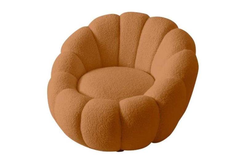 JVmoebel Sessel Club Fernseh Textil Einrichtung Möbel Lounge Relax Stuhl Orange, Made in Europa von JVmoebel