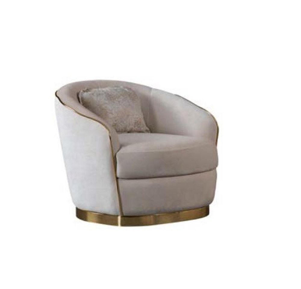 JVmoebel Sessel, Luxus Sessel Einsitzer Sofa Couch Polster Möbel 82x85x77cm Lehnstuhl von JVmoebel