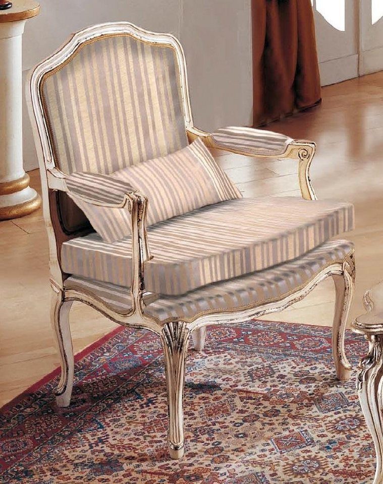 JVmoebel Sessel, Sessel 1 Sitzer Sofas Sitz Stoff Wohnzimmer Textil Luxus Thorn von JVmoebel