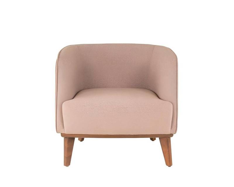 JVmoebel Relaxsessel Beiger Designer-Relaxsessel für das Wohnzimmer als Einzelstück (1-St., 1x Sessel), Made in Europa von JVmoebel