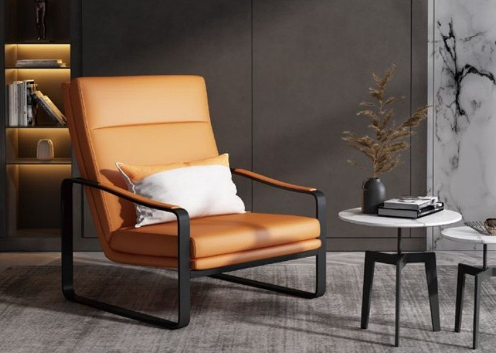 JVmoebel Sessel Bequemer Relaxsessel im Lounge-Stil, Lese- und Cocktailsessel, Braun, Made in Europa JVmoebel Sessel Bequemer Relaxsessel im Lounge-Stil, Lese- und Cocktailsessel, Braun, Made in Europa von JVmoebel