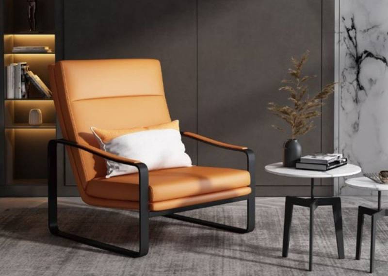 JVmoebel Sessel Bequemer Relaxsessel im Lounge-Stil, Lese- und Cocktailsessel, Braun, Made in Europa von JVmoebel