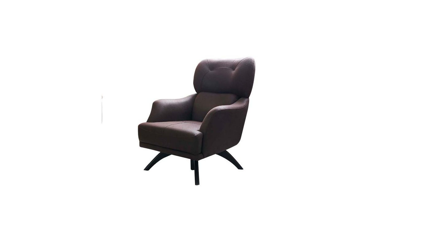 JVmoebel Sessel Brauner Cocktailsessel im modernen Design als Einzelsitzer (1-St., Sessel), Made in Europa von JVmoebel