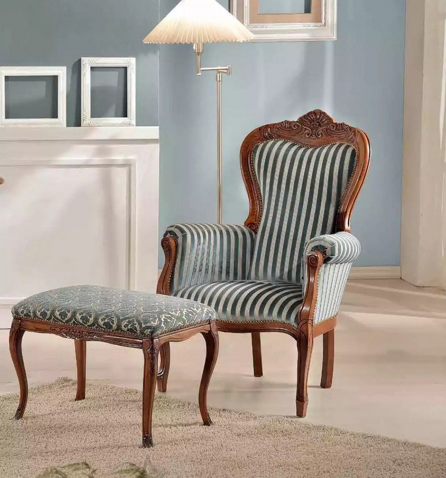 JVmoebel Sessel Designer Sessel Wohnzimmer Polsterstuhl für einen Platz (1-St), Made in Europa von JVmoebel