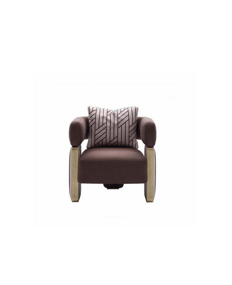JVmoebel Sessel Eleganter Club-Sessel für das Wohnzimmer in Weiß, Einzelsitz (1-St., Sessel), Made in Europa von JVmoebel