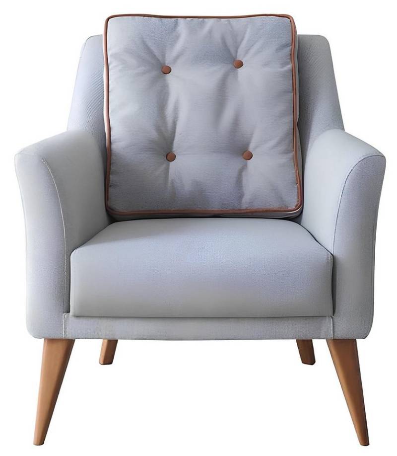 JVmoebel Relaxsessel Hellblauer Designer Relaxsessel für das Wohnzimmer Möbel (1-St., Sessel), Made in Europa von JVmoebel