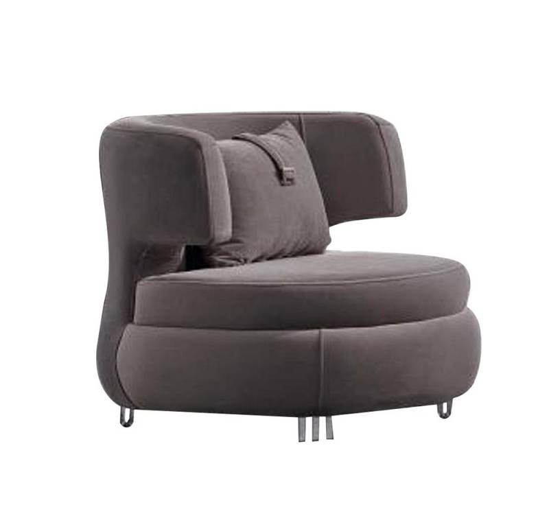 JVmoebel Sessel Modern Sessel Wohnzimmer Designer Luxus Sitz Textil Möbel Club (1-St., 1x Sessel), Made in Europa von JVmoebel