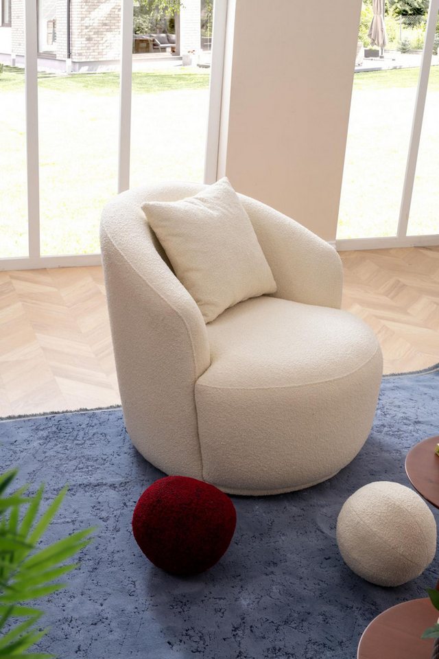 JVmoebel Sessel Moderne Lounge Möbel für das Wohnzimmer im eleganten Weiß (1-St., 1x Sessel), Made in Europa von JVmoebel