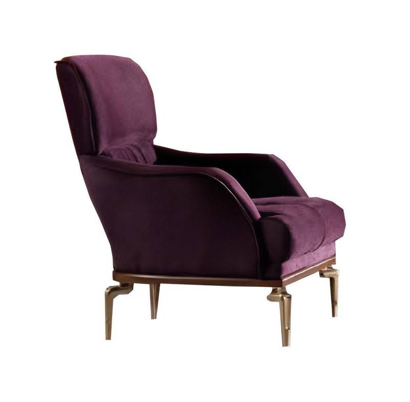 JVmoebel Sessel Moderner Luxus Relaxsessel für Wohnzimmer - 1-Sitzer Textil Polster (1-St), Made in Europe von JVmoebel