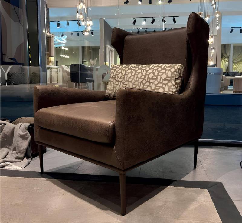 JVmoebel Sessel Moderner brauner Sitz für das Wohnzimmer im Stil von heute (Sessel), Made in Europa von JVmoebel