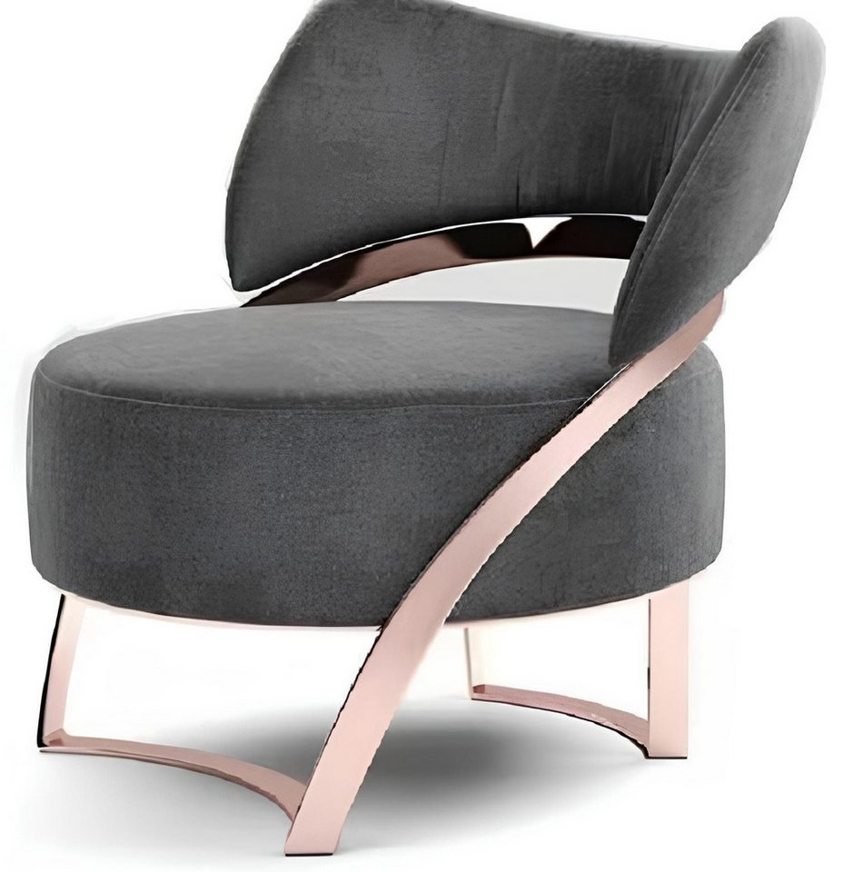 JVmoebel Loungesessel Design Couch Relax Textil Lounge Luxus Fernseh Club Polster Möbel (Sessel), Made in Europa von JVmoebel