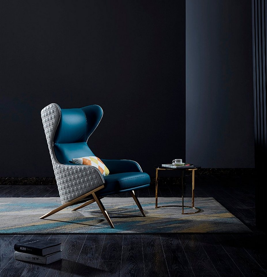 JVmoebel Sessel Stilvolles Design Couch Sofa Relax Leder Lounge Club Polster Sitzer, Made in Europa JVmoebel Sessel Stilvolles Design Couch Sofa Relax Leder Lounge Club Polster Sitzer, Made in Europa von JVmoebel