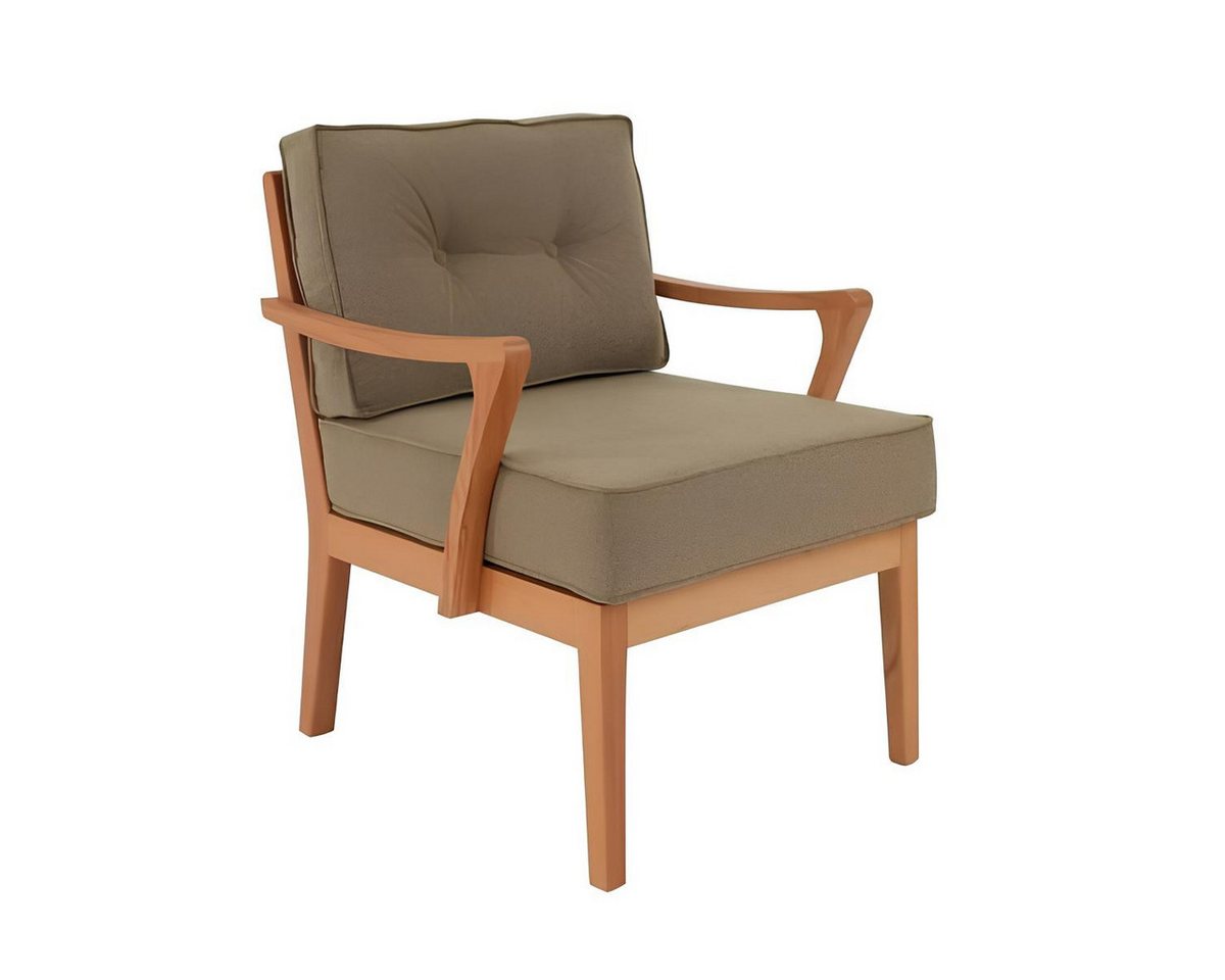 JVmoebel Sessel Stilvoller Polsterstuhl für das Esszimmer – Designer-Textilstuhl (1-St., 1x Sessel), Made in Europa von JVmoebel