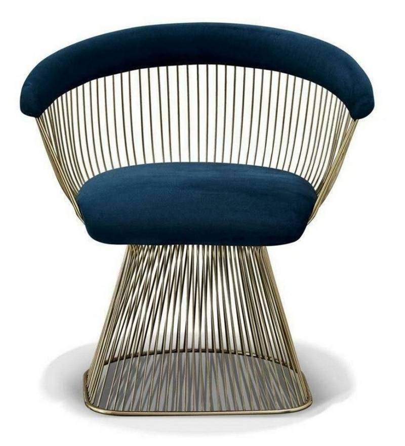 JVmoebel Sessel Stuhl Polster Cocktail Relax Lounge Club Stühle Möbel Blau, Made in Europa von JVmoebel