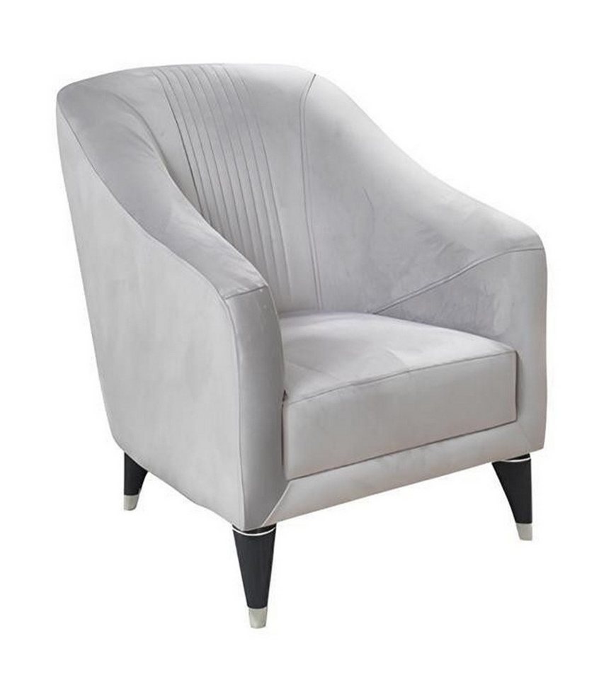 JVmoebel Loungesessel Wohnzimmer Sessel Design Couch Textil Luxus Polster Sitzer Neu Modern (1-St., Loungesessel), Made in Europa von JVmoebel