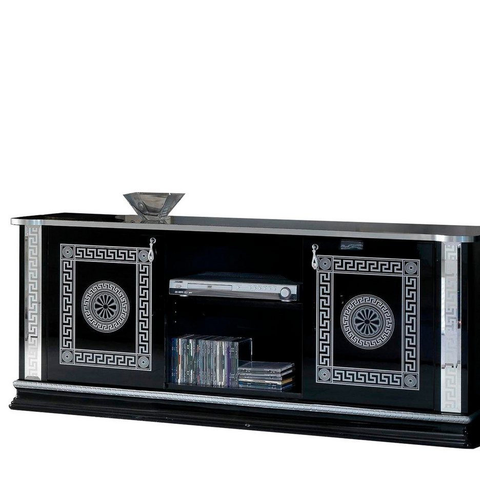 JVmoebel Sideboard, Schwarz TV Tisch RTV Schrank Lowboard Möbel Fernsehtisch Design von JVmoebel