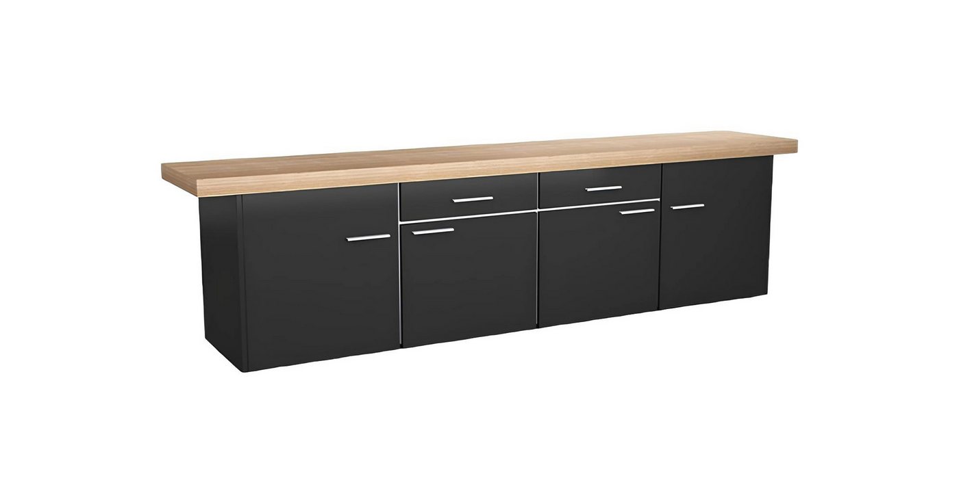 JVmoebel Kombikommode Anrichte Kommode Schrank Lowboard Highboard Buffet Möbel (1 St., Sideboard), Made in Europa von JVmoebel