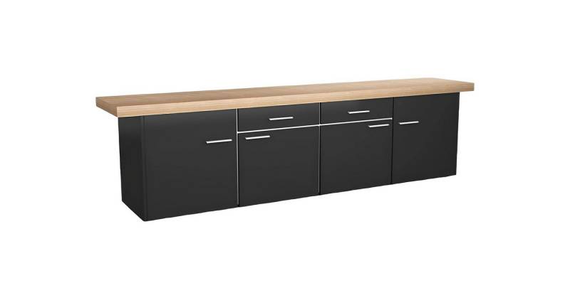 JVmoebel Kombikommode Anrichte Kommode Schrank Lowboard Highboard Buffet Möbel (1 St., Sideboard), Made in Europa von JVmoebel