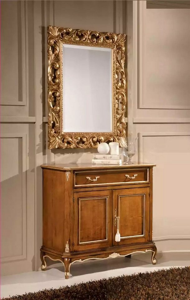 JVmoebel Sideboard Braunes Holz Sideboard für das Wohnzimmer mit 2 Türen und Schublade (1 St., Nur Sideboard), Made in Europa von JVmoebel