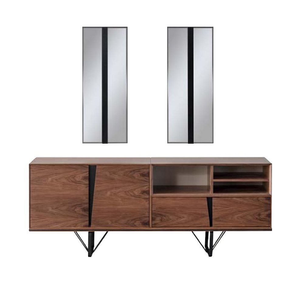 JVmoebel Sideboard Braunes Holzsideboard Kommode für das Esszimmer (1 St., Sideboard), Made in Europa von JVmoebel