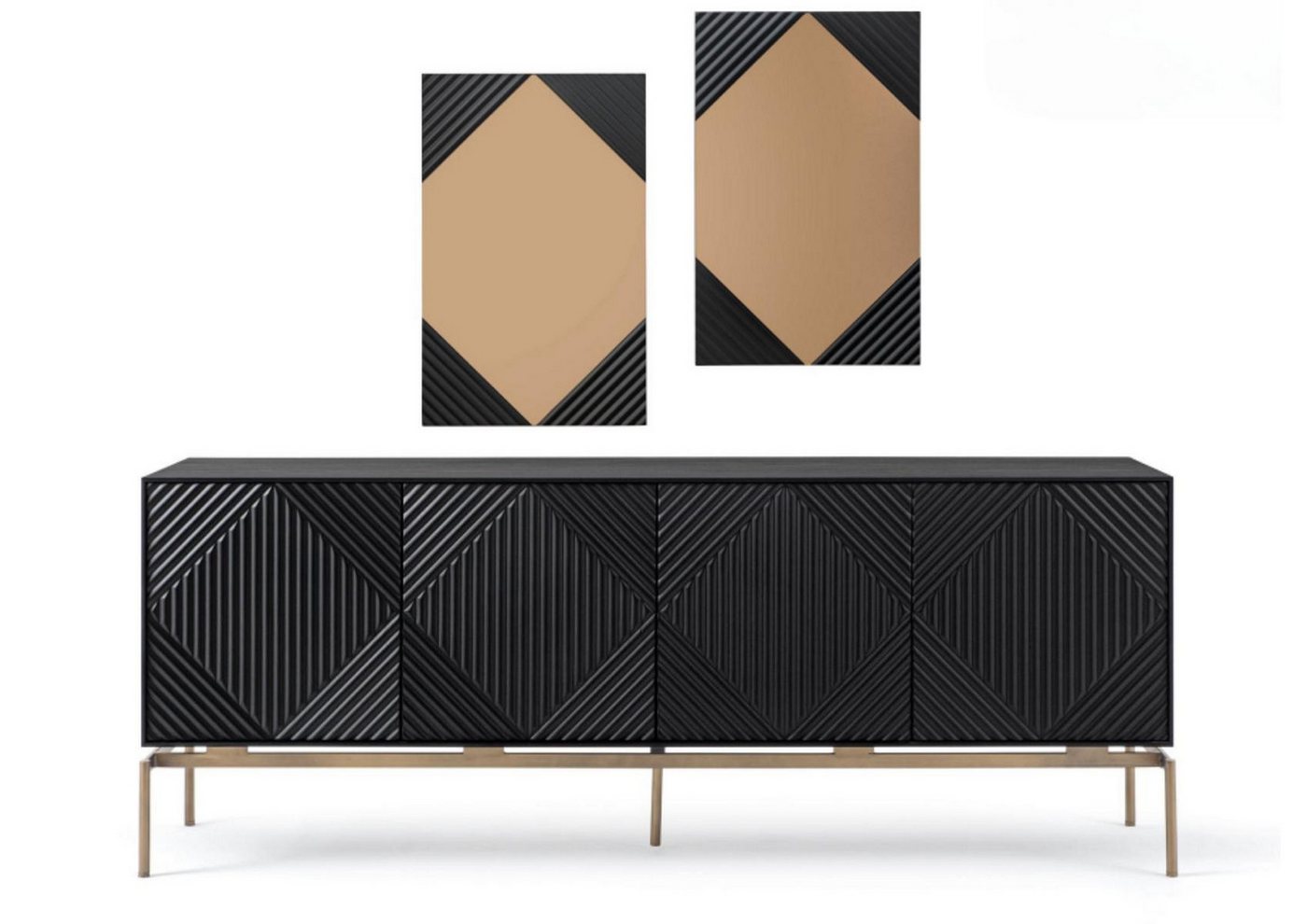 JVmoebel Sideboard Designer Sideboard Anrichte Kommode Buffet Esszimmerschrank (1 St., Sideboard), Made in Europa von JVmoebel
