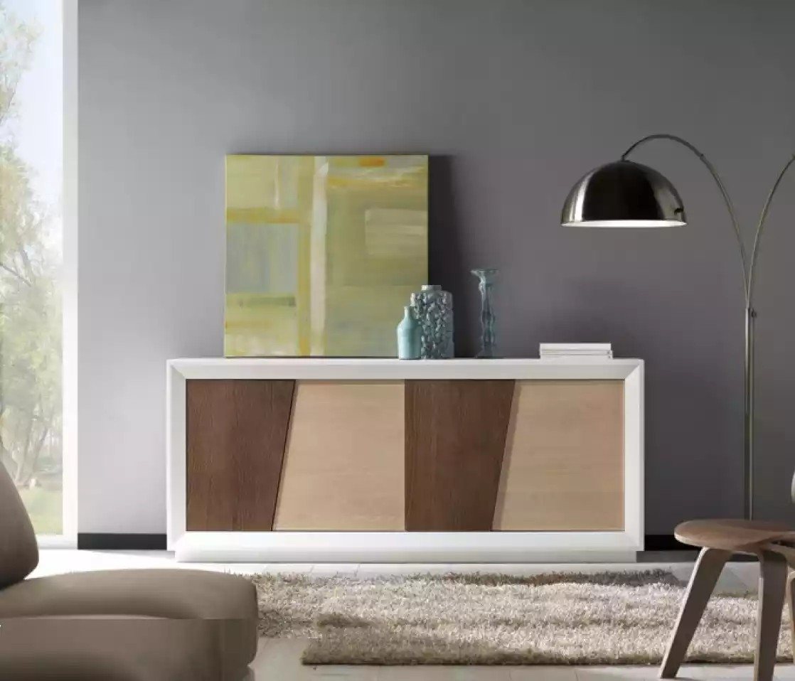 JVmoebel Sideboard Elegantes Braun Holzsideboard – Moderner Schrank für Ihr Zuhause (1 St., Nur Sideboard), Made in Europa von JVmoebel