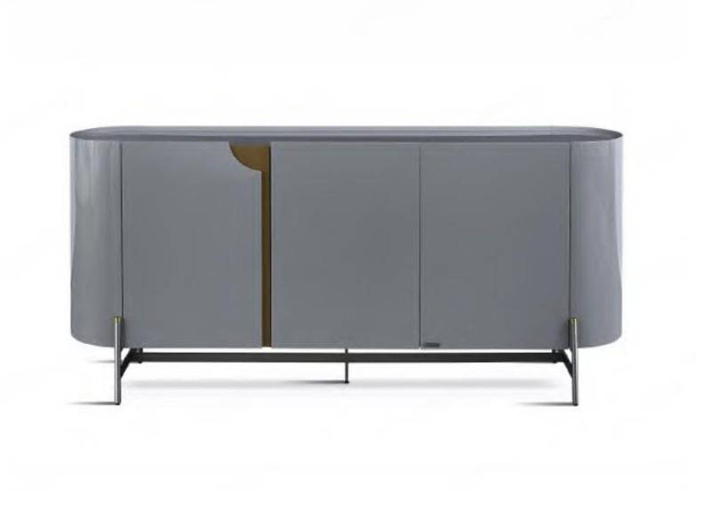 JVmoebel Sideboard Elegantes Graues Sideboard für Esszimmer, Moderner Holzstil (1 St., 1x Sideboard), Made in Europa von JVmoebel