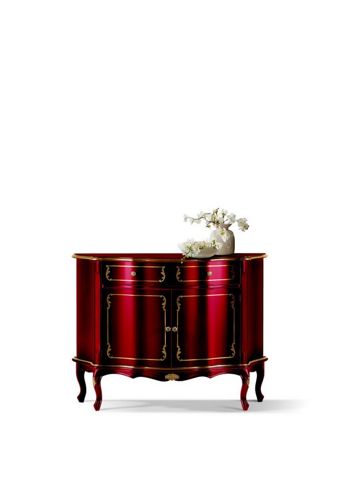 JVmoebel Sideboard Italienische Holzkommode in Rot für das Wohnzimmer, Made in Europa JVmoebel Sideboard Italienische Holzkommode in Rot für das Wohnzimmer, Made in Europa von JVmoebel