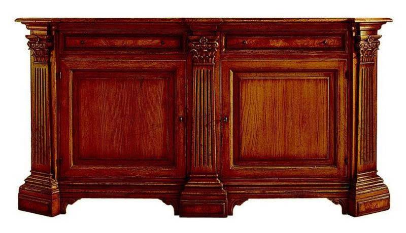 JVmoebel Sideboard Landhaus Regal Anrichte Schrank Buffet Vitrinen Anrichten Sideboard (ANRICHTE), Made in Europa von JVmoebel