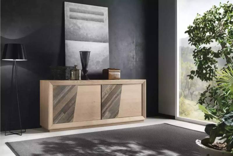 JVmoebel Sideboard Luxuriöses Holzsideboard für das Wohnzimmer in Braun - Neuware (1 St., Sideboard), Made in Europa von JVmoebel