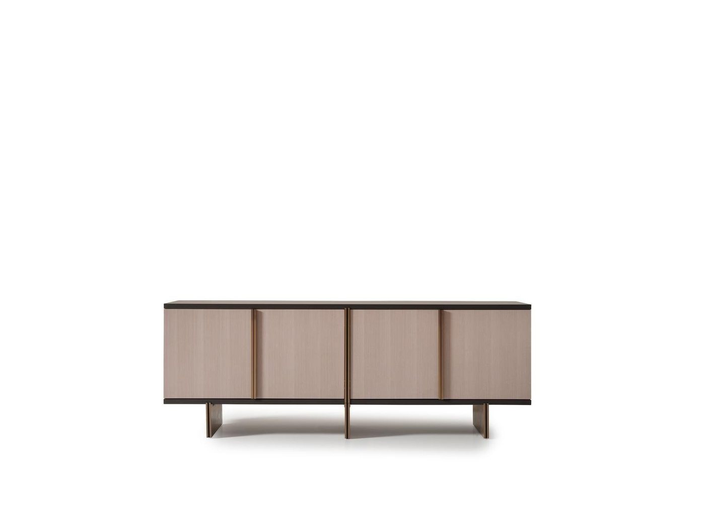 JVmoebel Sideboard Luxus Sideboard Anrichte Holz Esszimmer Beige Schrank Holzschrank (1 St., Sideboard), Made in Europa von JVmoebel