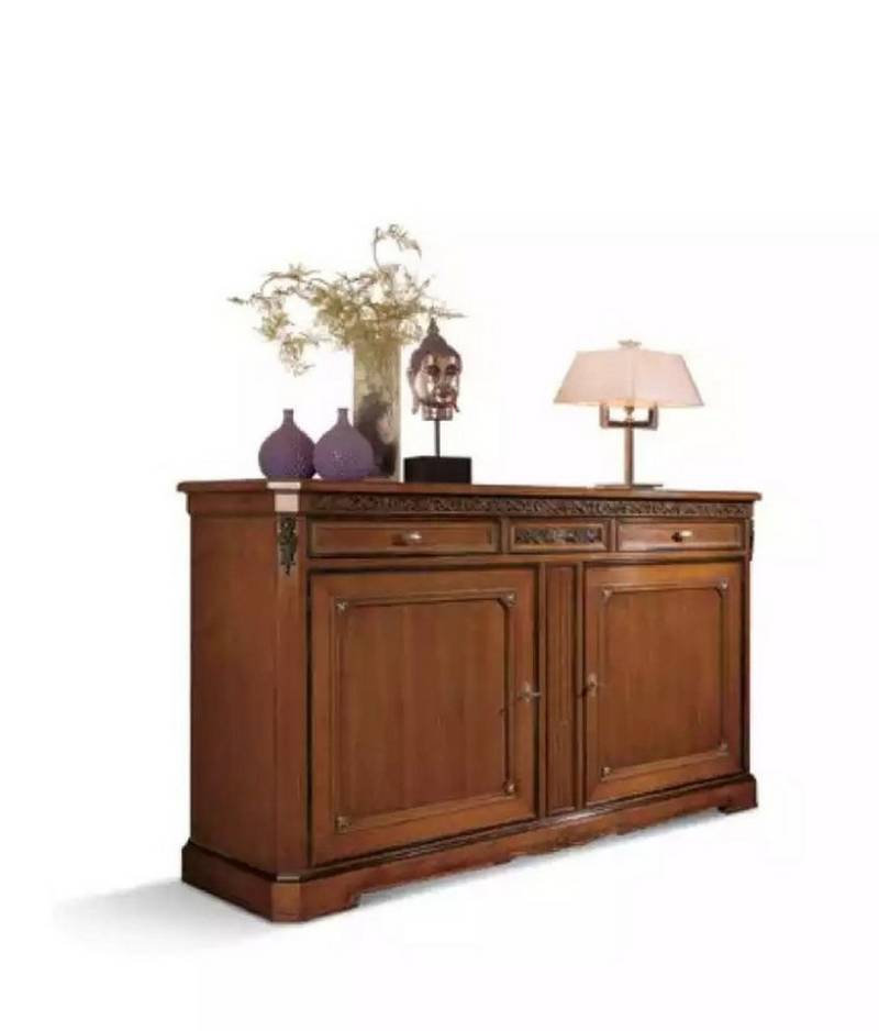JVmoebel Sideboard Massive Holzkommode im italienischen Stil für das Wohnzimmer (1 St., Sideboard), Made in Europa von JVmoebel