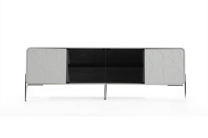 JVmoebel Sideboard Moderne Holzkommode in Weiß für das Luxus-Wohnzimmer Design (1 St., 1x nur Sideboard), Made in Europa von JVmoebel