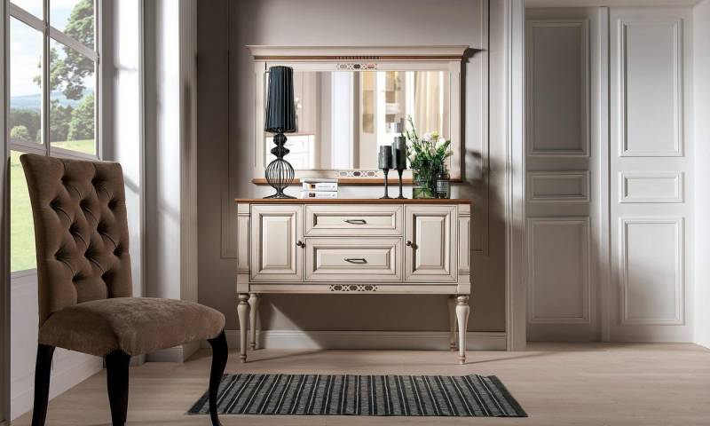 JVmoebel Sideboard Moderner Holz Lowboard Konsole Tisch für das Wohnzimmer, Made in Europa JVmoebel Sideboard Moderner Holz Lowboard Konsole Tisch für das Wohnzimmer, Made in Europa von JVmoebel