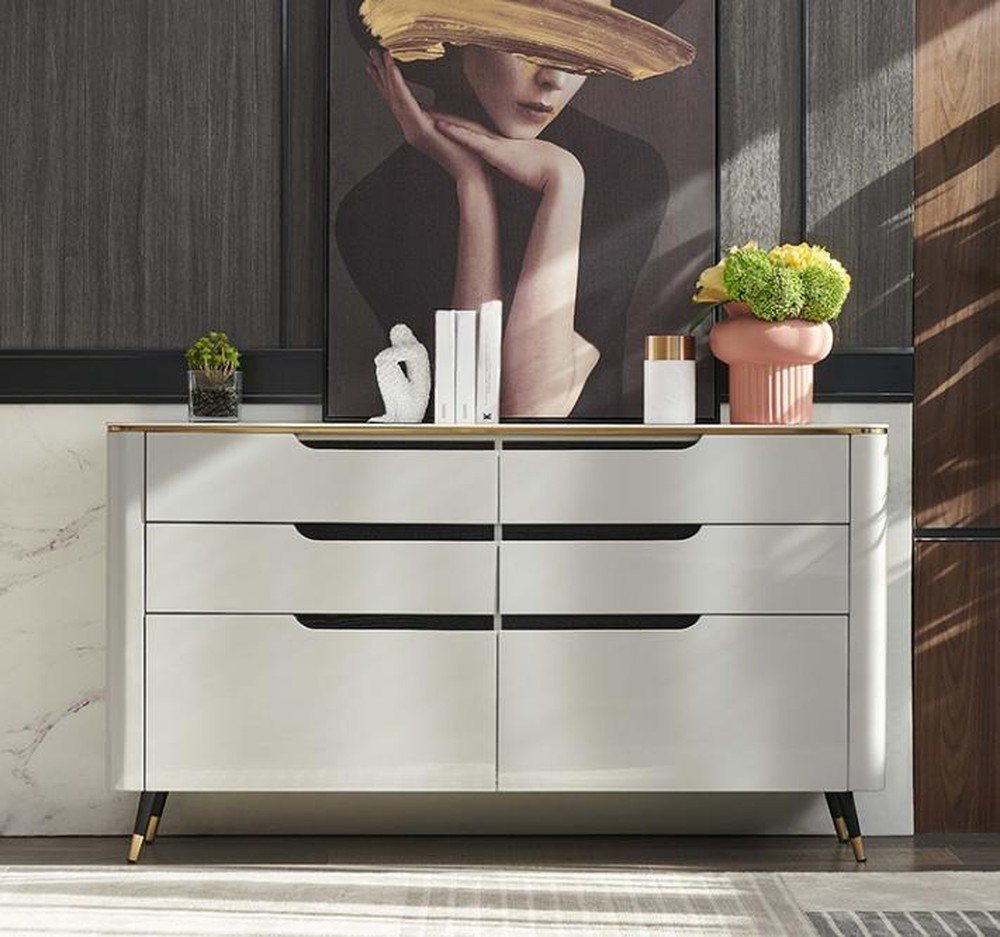 JVmoebel Sideboard Modernes Sideboard mit Schubladen für das Wohnzimmer neu gestaltet (1 St., Sideboard), Made in Europa von JVmoebel