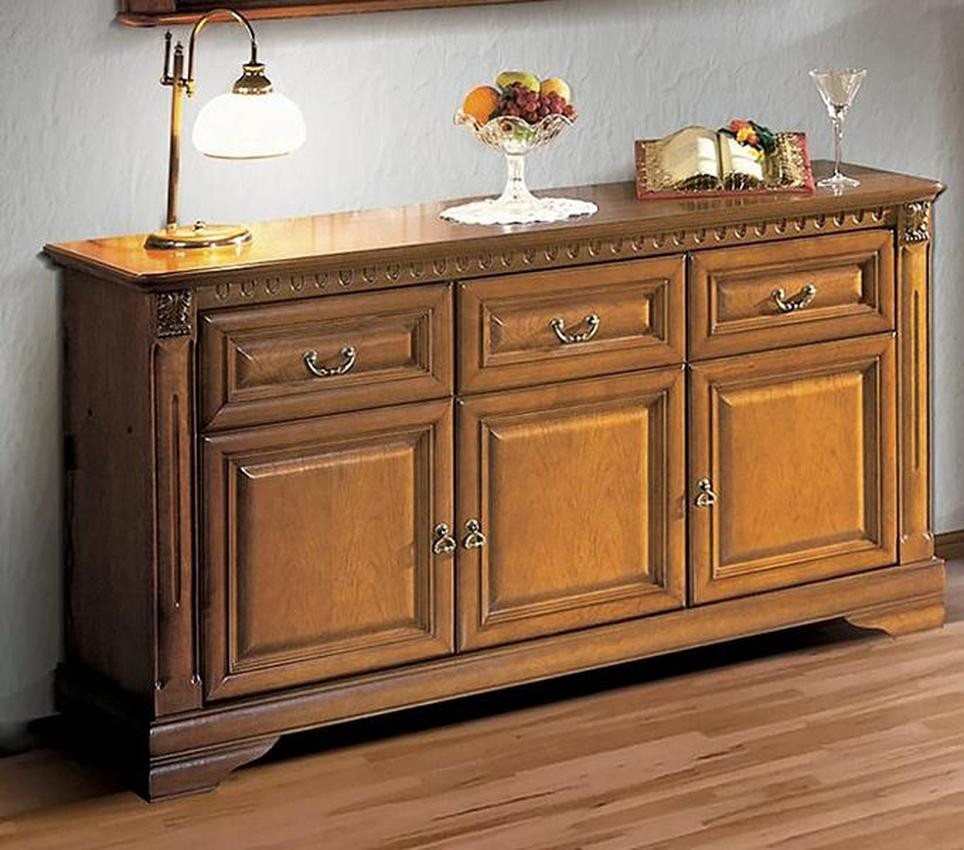JVmoebel Kombikommode Sideboard Anrichte Buffet Buffetschrank Vorratsschrank Schrankbuffet (1 St., Sideboard), Made in Europa von JVmoebel