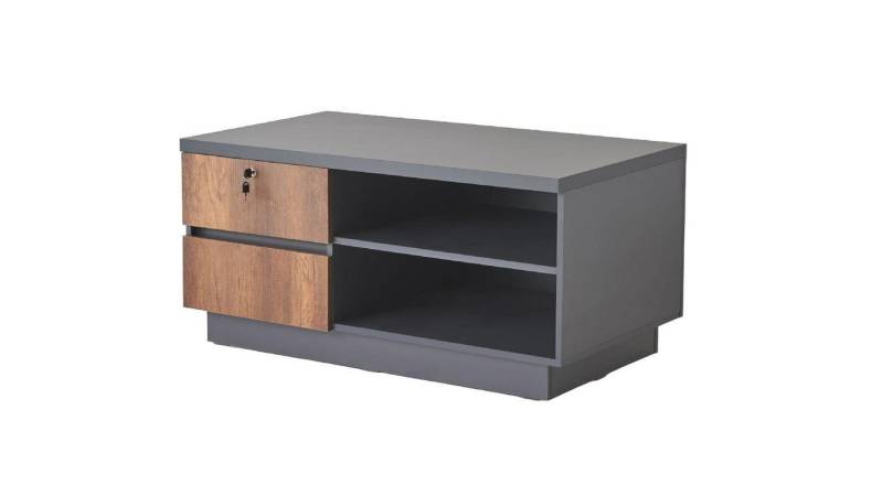 JVmoebel Sideboard Grau Braun Zweifarbig Modern Design Rechteckig Arbeitszimmer Möbel (Sideboard), Made in Europa von JVmoebel