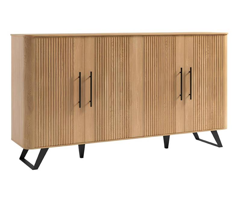 JVmoebel Sideboard Kommode Servierkommode Vorratsschrank Buffet Schrank modern elegant (1 St., Sideboard (TRK), Made in Europa von JVmoebel