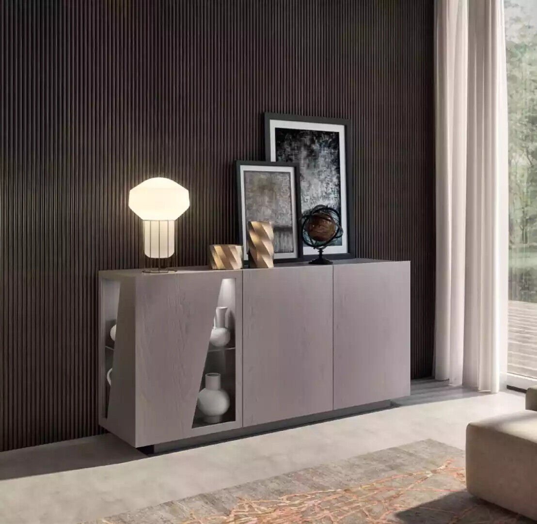 JVmoebel Sideboard Sideboard braun neu wohnzimmer Stil Modern Luxus wunderschön, Made in Italy von JVmoebel