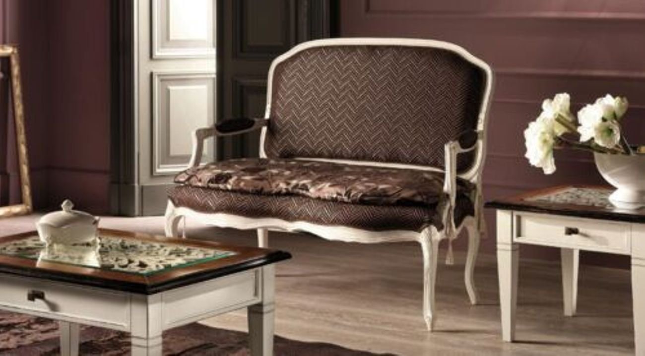 JVmoebel Sitzbank, Sofa Couch Design Couch Polster Textil Zweisitzer Sitzer Bank 2 Sitzer von JVmoebel
