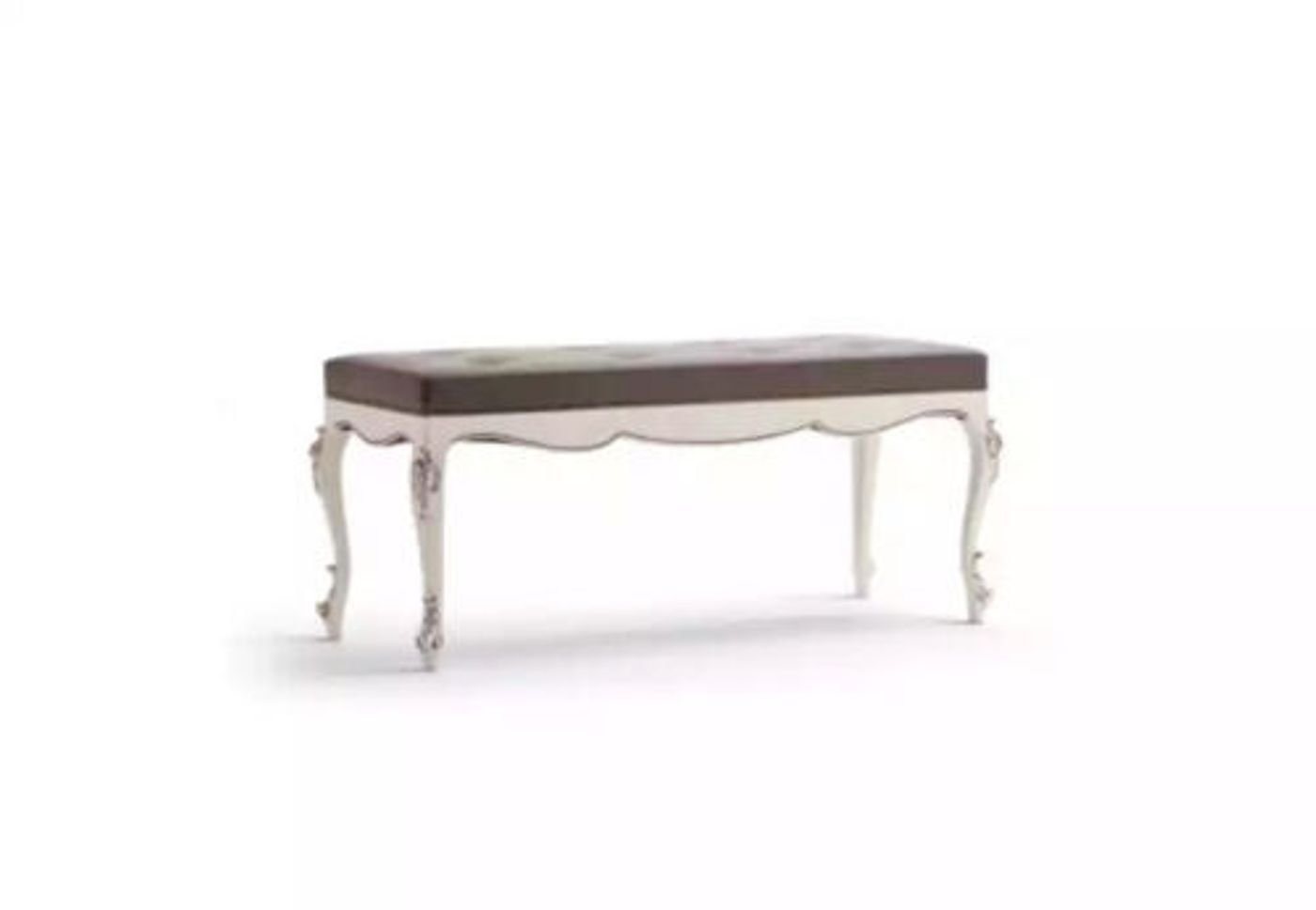 JVmoebel Sitzbank Designer Sitzbank Hocker Wohnzimmer Sitzmöbel Polster Textil (1-St., Sitzbank), Made in Europa von JVmoebel