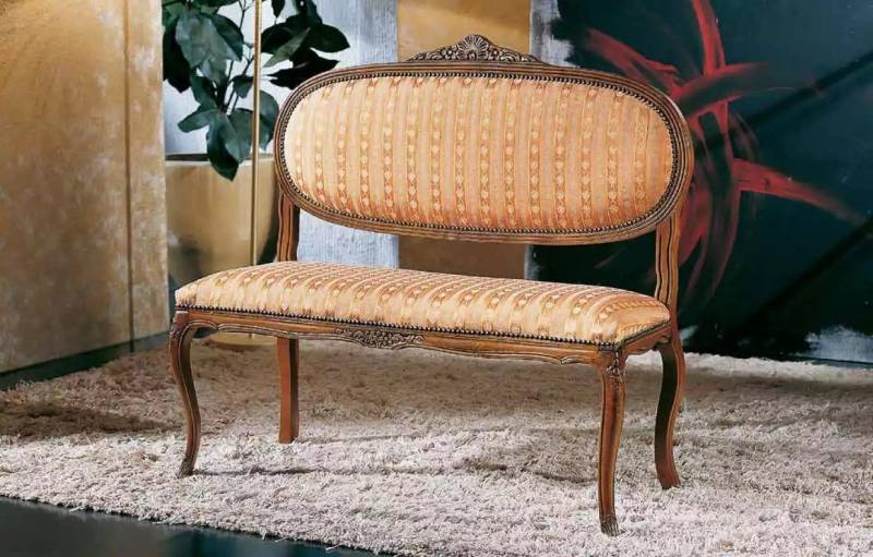JVmoebel Sitzbank Klassische Designer Polsterbank für das Wohnzimmer Möbelstück (1-St), Made in Europa von JVmoebel