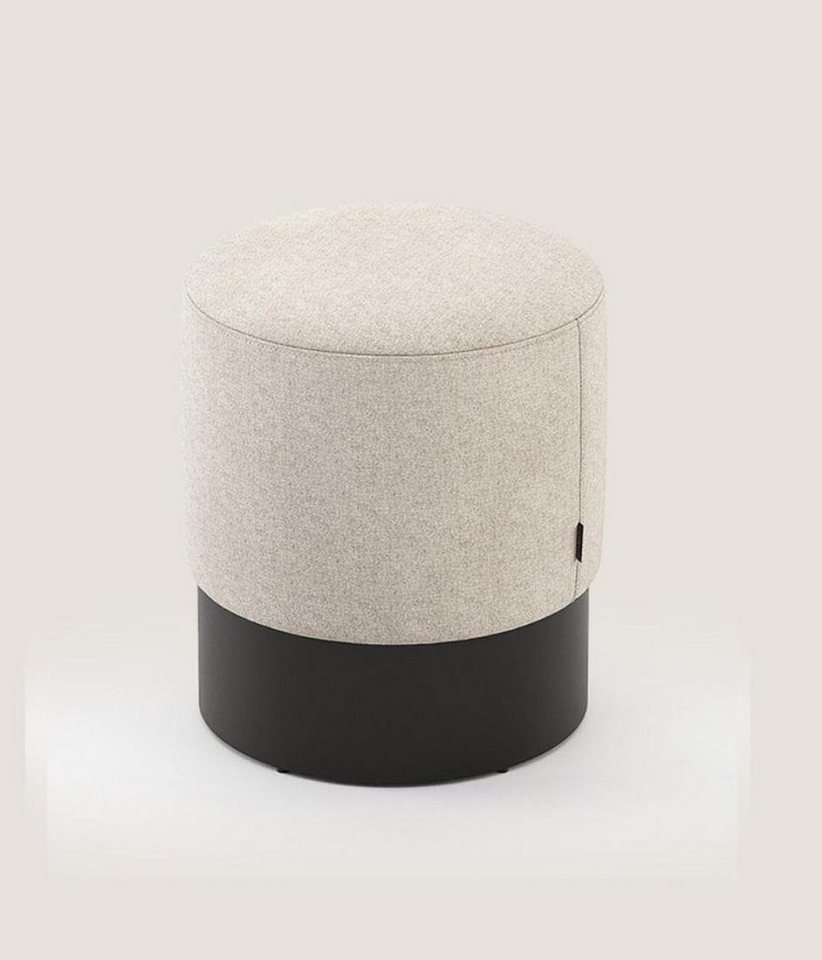 JVmoebel Sitzhocker Designer Pouf Stilvoller Fußhocker Textilhocker Sitz Schlafzimmer (1 St., 1x Hocker), Made in Europa von JVmoebel