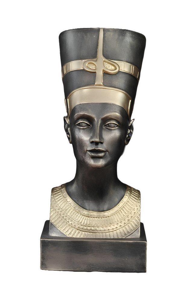 JVmoebel Skulptur Ägyptische Design Büste Nofretete Figut Statue Skulptur 52cm, Made in Europa JVmoebel Skulptur Ägyptische Design Büste Nofretete Figut Statue Skulptur 52cm, Made in Europa von JVmoebel