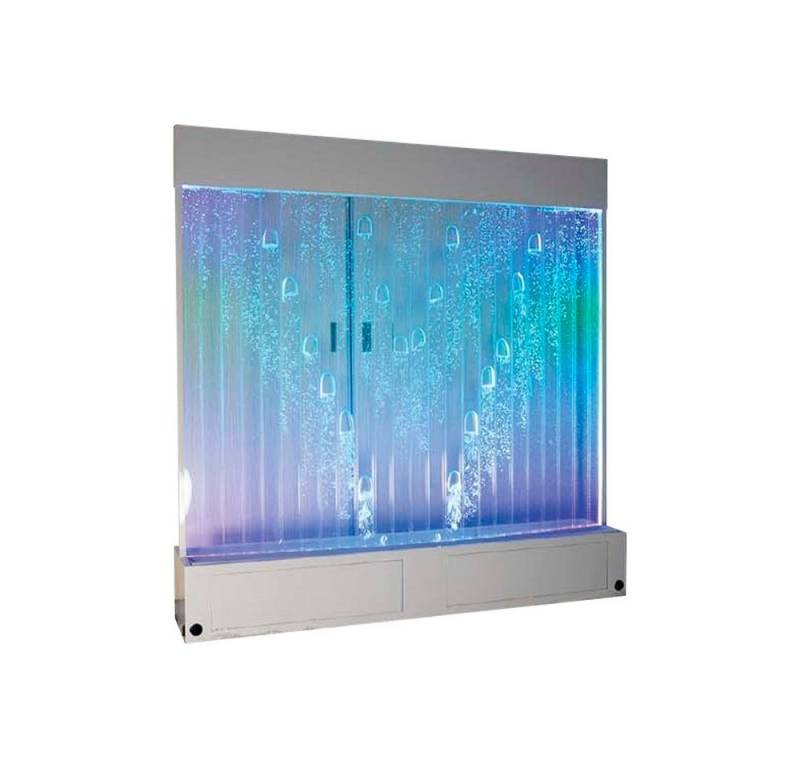 JVmoebel Zimmerbrunnen Ausgefallene Ideen Club Wohnzimmer Haus Wasserwand Water Wall Led, (Water Wall), Made in Europa von JVmoebel
