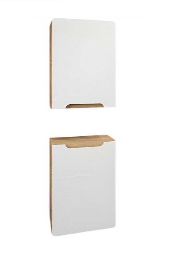 JVmoebel Badregal Badezimmer 2x Wandschränke Wandmöbel Wandhängeschrank Badmöbel, Made in Europa von JVmoebel