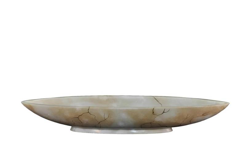 JVmoebel Dekovase Boot Schale Antik Stil Vasen Designer XXL Schalen Teller 80cm, Made in Europa von JVmoebel