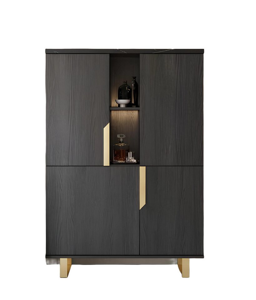 JVmoebel Vitrine Buffet Schrank Anrichte Kommode Wohnzimmer Schränke Möbel Vitrine (Büfett) Made in Europa von JVmoebel